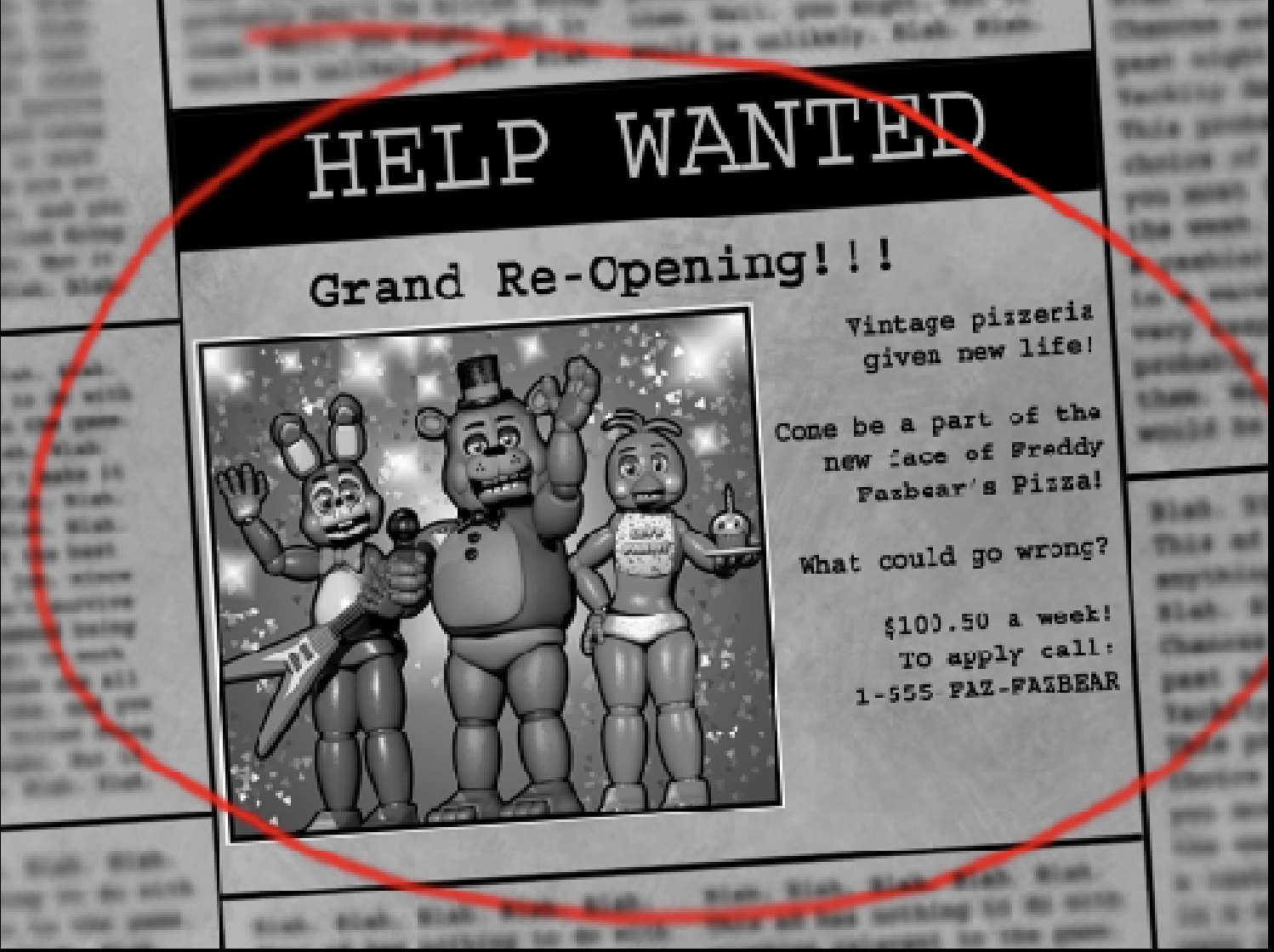 FNAF 2 Office View